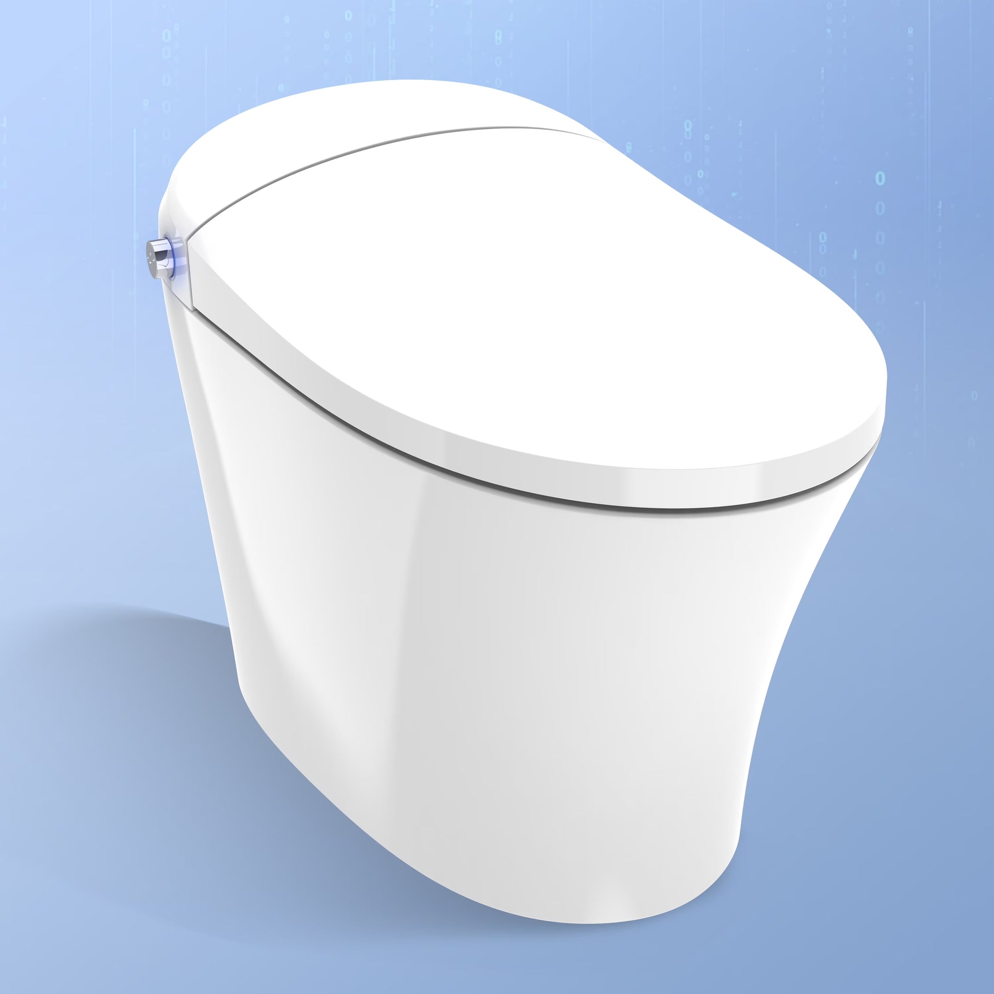 HOROW Tankless Toilet, Modern Smart Toilet without bidet, Self Cleaning One Piece Toilet with Warm Elongated Seat,Heated Toilet HR-T10SD