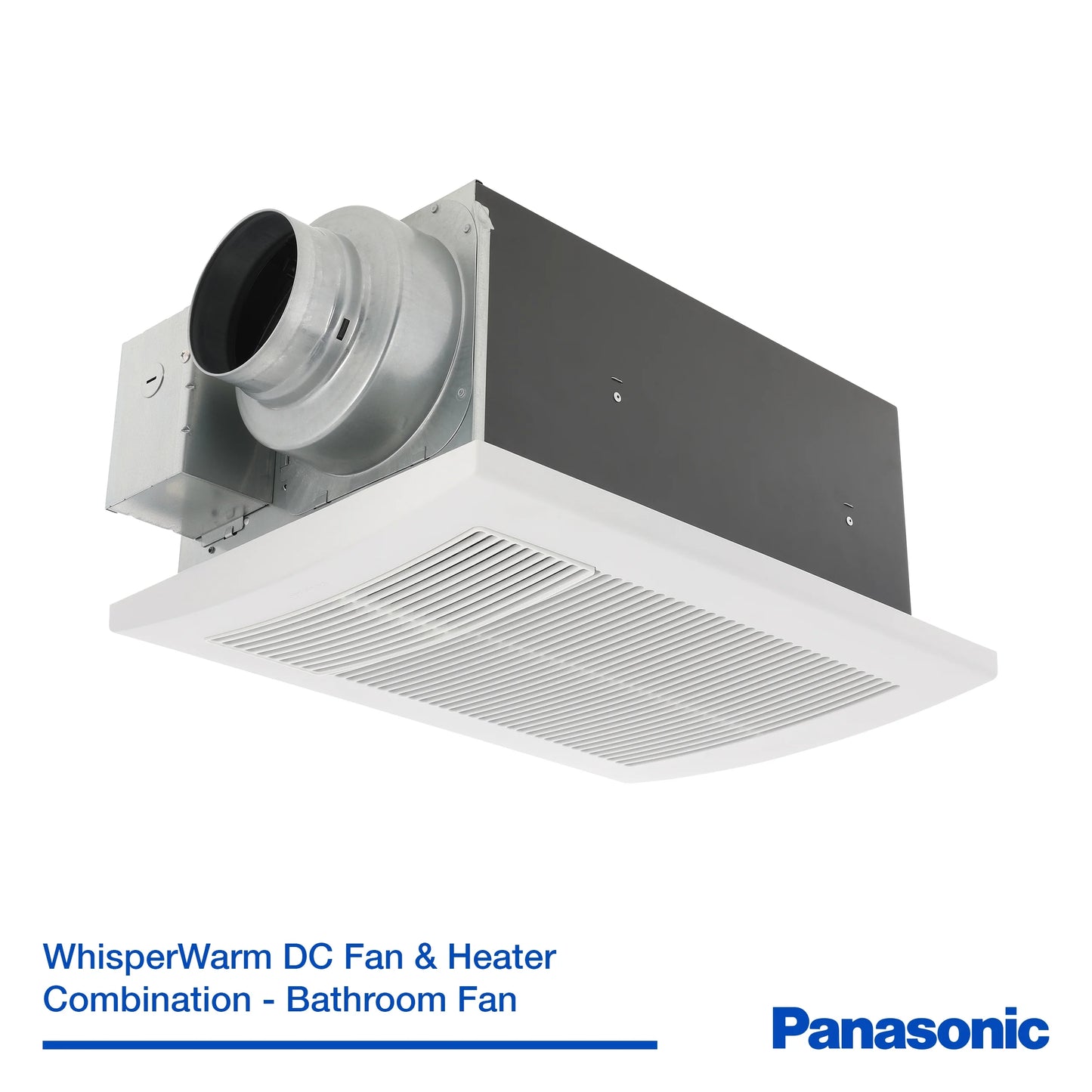 Panasonic WhisperWarm DC 50-80-110 CFM Ceiling Bathroom Exhaust Fan with Heater