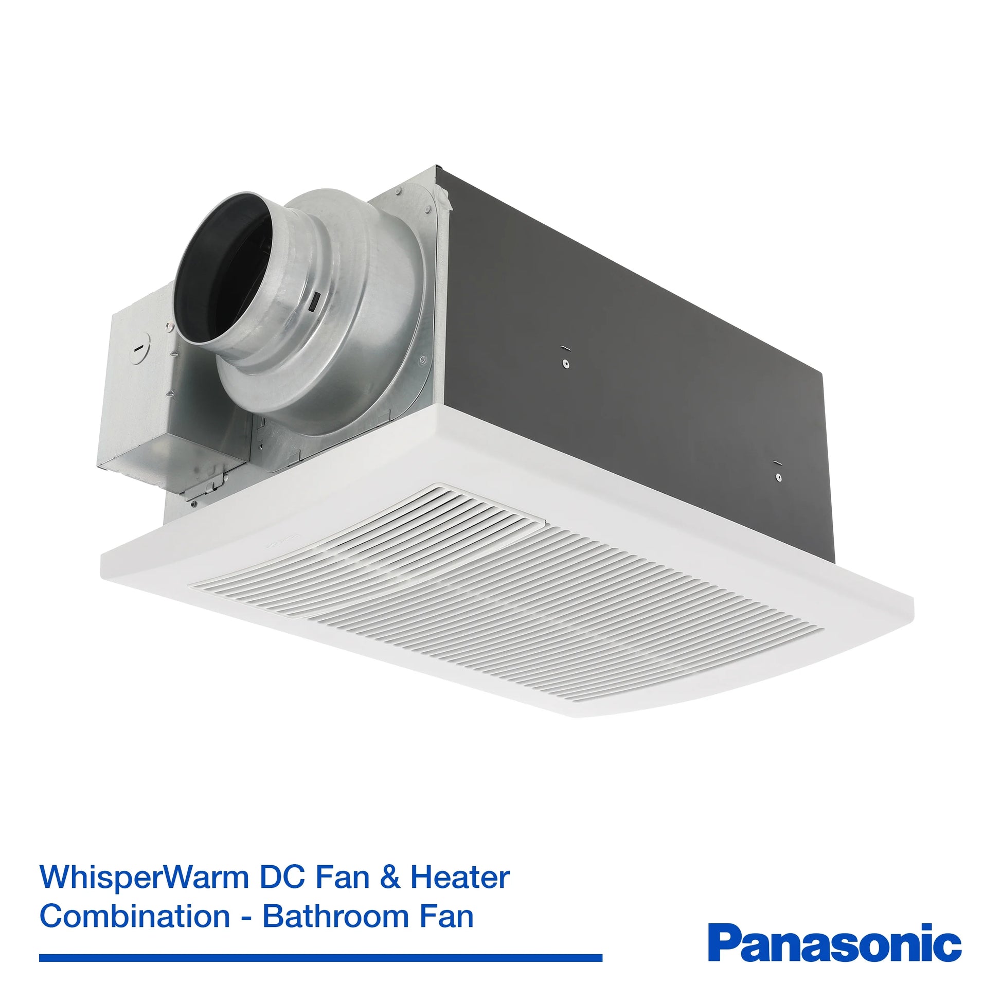 Panasonic WhisperWarm DC 50-80-110 CFM Ceiling Bathroom Exhaust Fan with Heater