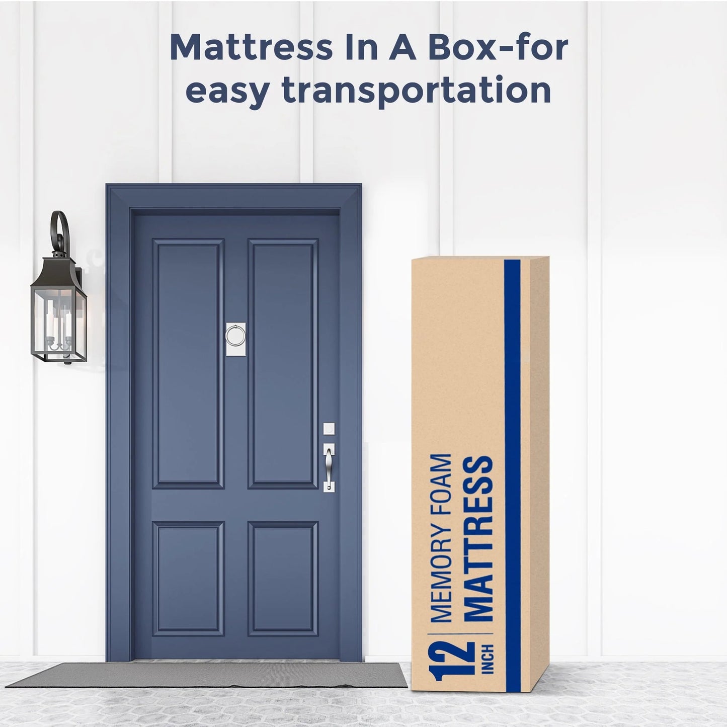 Twin Mattress,12 inch Gel Memory Foam Twin Size Mattress for Pressure Relief,Mattress in a Box