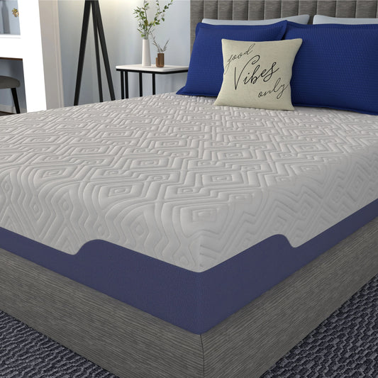 Vibe Supreme Cooling 12" Hybrid Memory Foam Mattress - Full