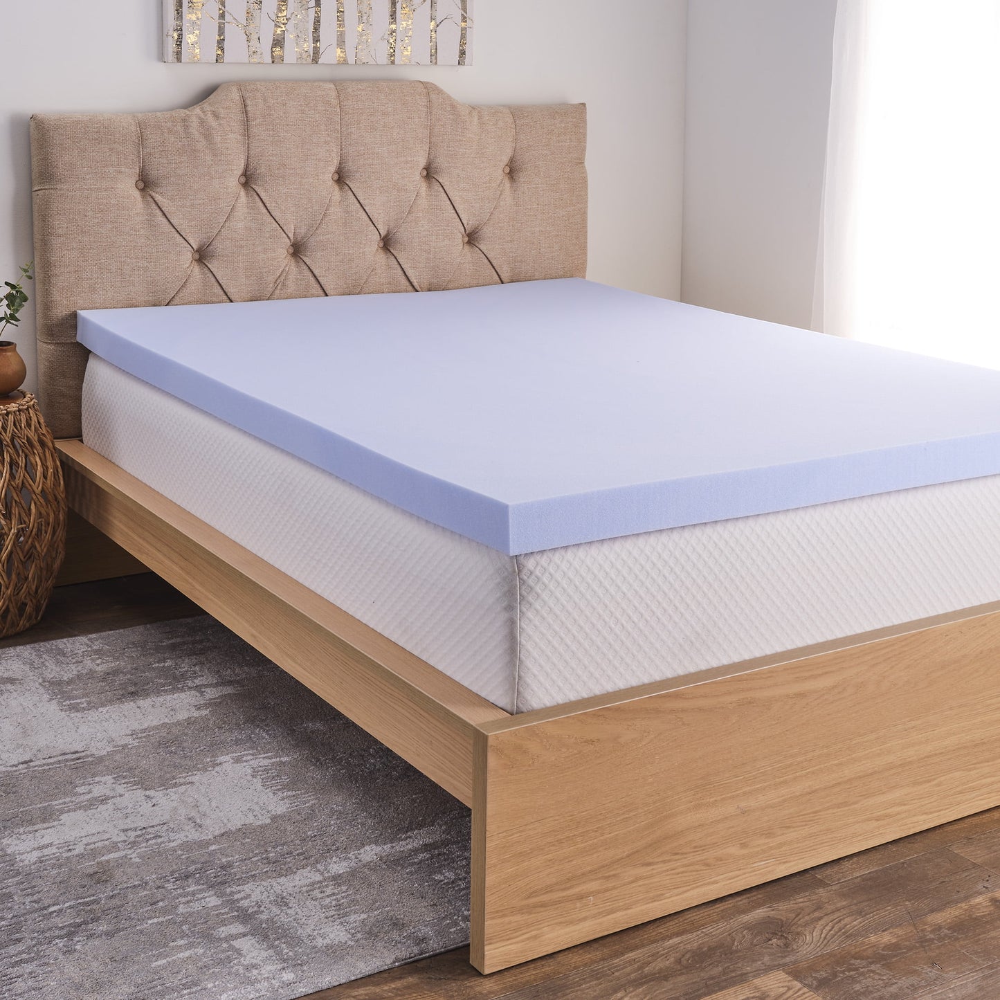 Allswell 3" Mattress Topper Featuring Tranquility Foam, Queen