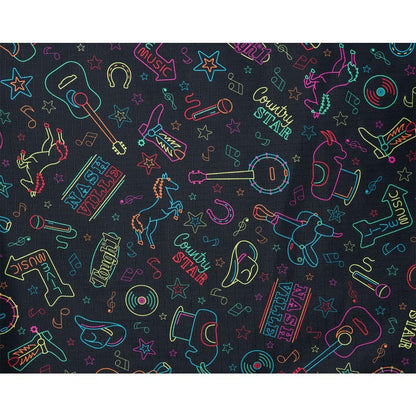 Tough1 1200D Nashville Nights Turnout Blanket with Snuggit 78"