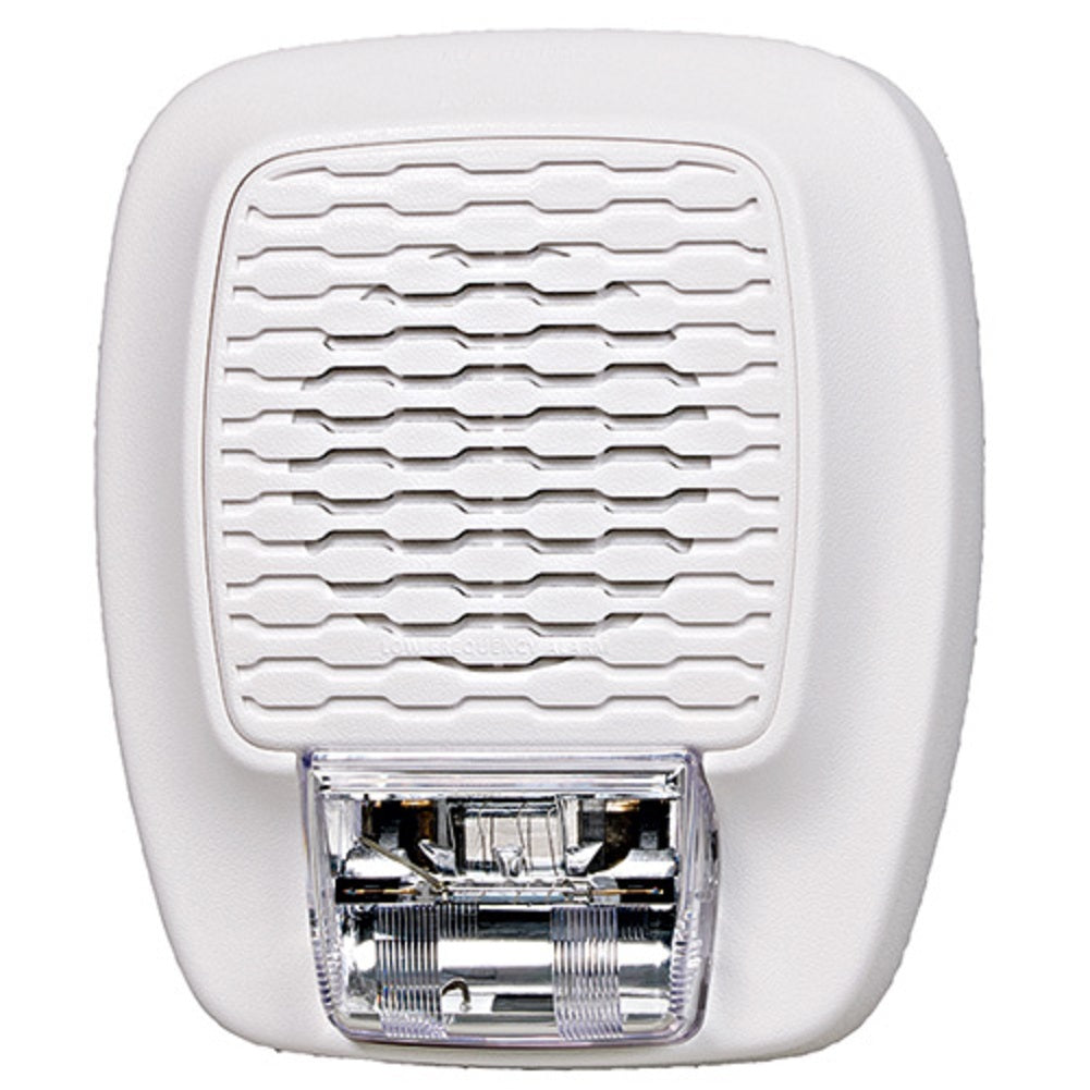 GENTEX LOW FREQUENCY HORN/STROBE - WHITE
