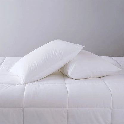 Ryotei Gel Fiber King Pillows Bulk (20x36) 12 Pack - Extra Soft Down Alternative Hotel Bed Pillows - 100% Cotton T-235 Cover, Washable, Hypoallergenic & Durable Pillows for Hotels, Resorts & AirBnB
