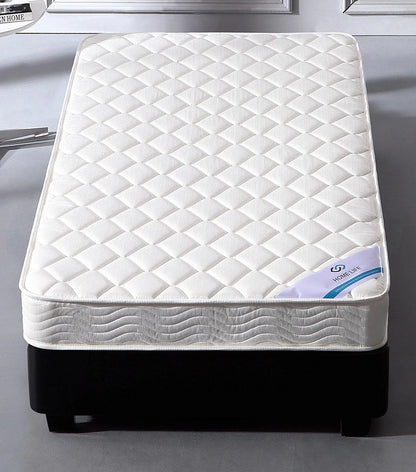 LIFE Home Spring 6" Twin Mattress, White