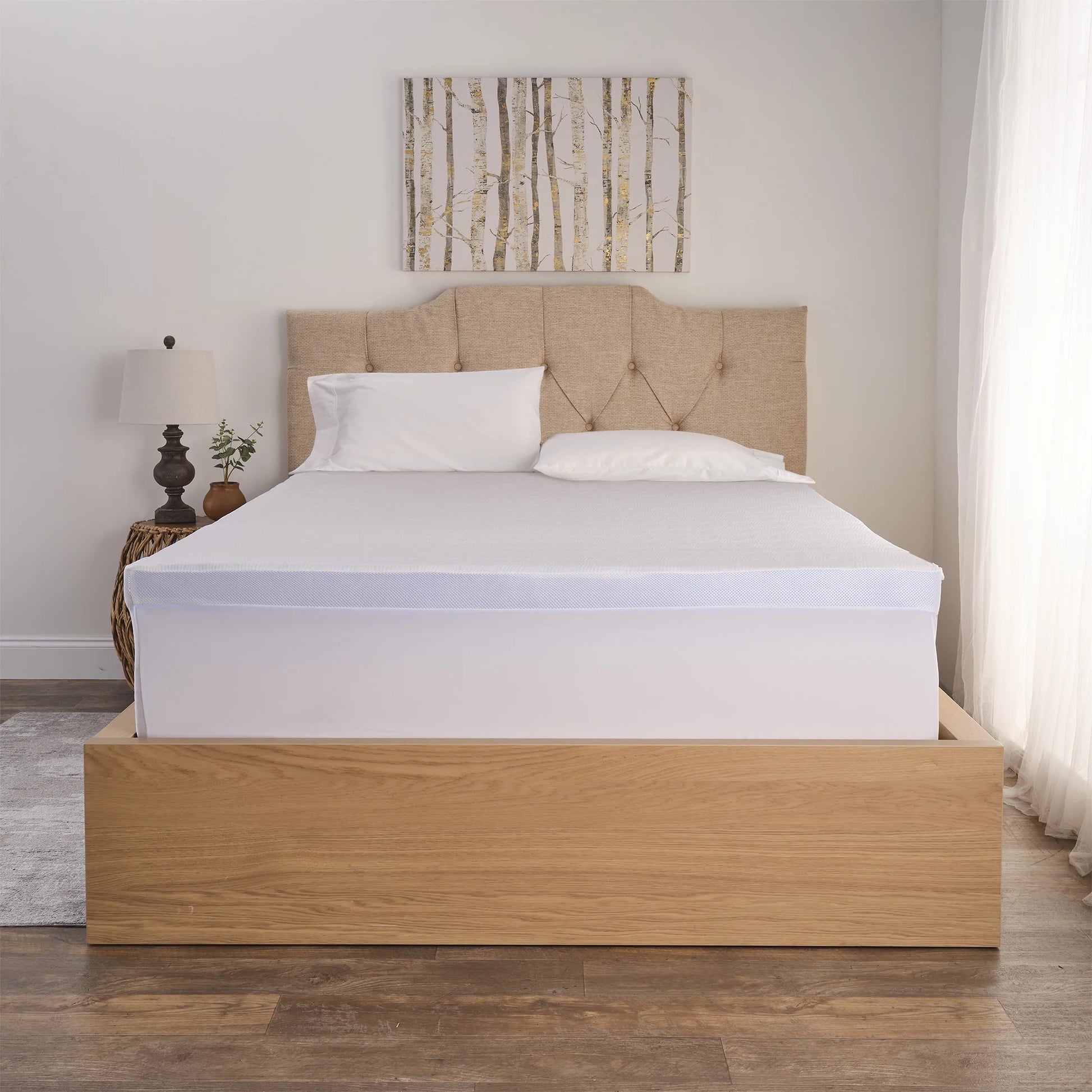 Allswell 3" Mattress Topper Featuring Tranquility Foam, Queen