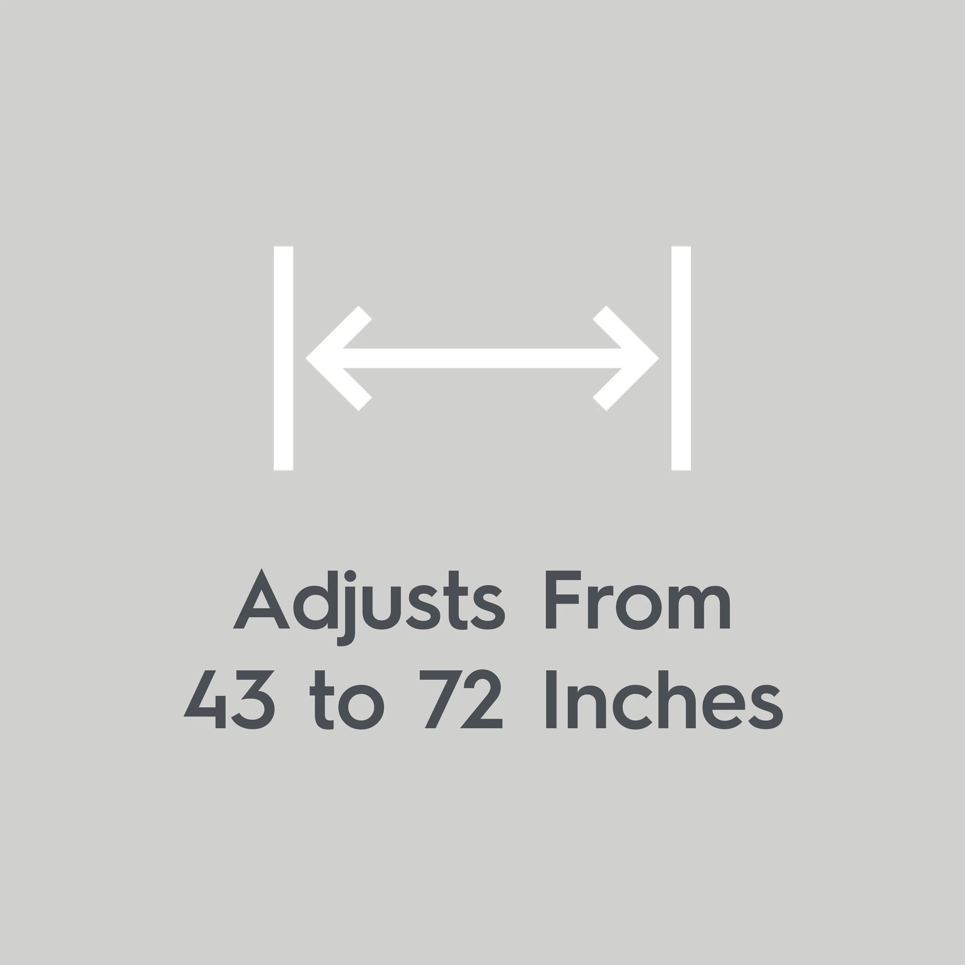(4 pack) Better Homes & Gardens Rustproof 43°?- 72°?Modern Adjustable Tension Shower Curtain Rod, Matte Black