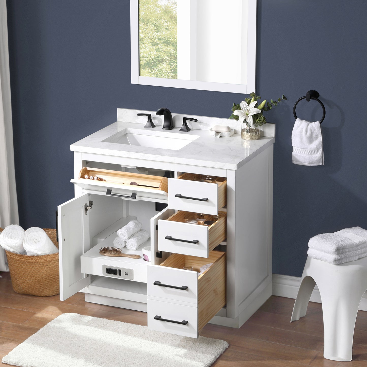 OVE Decors Alonso Bath Vanity in White