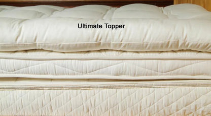 Holy Lamb Organics Certified Organic Cotton & Eco Wool Ultimate Wool Mattress Toppers