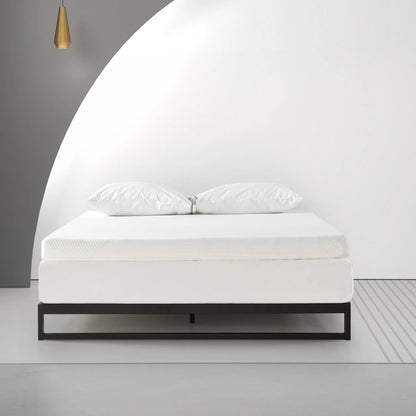 Zinus Spa Sensations 4" Memory Foam Mattress Topper with Theratouch, Queen