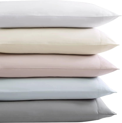 Vera Wang 800 Collection Bed Sheet Set - 800 Thread Count, Silky Smooth Wrinkle-Resistant Bedding, Queen, Grey Steel Grey Queen