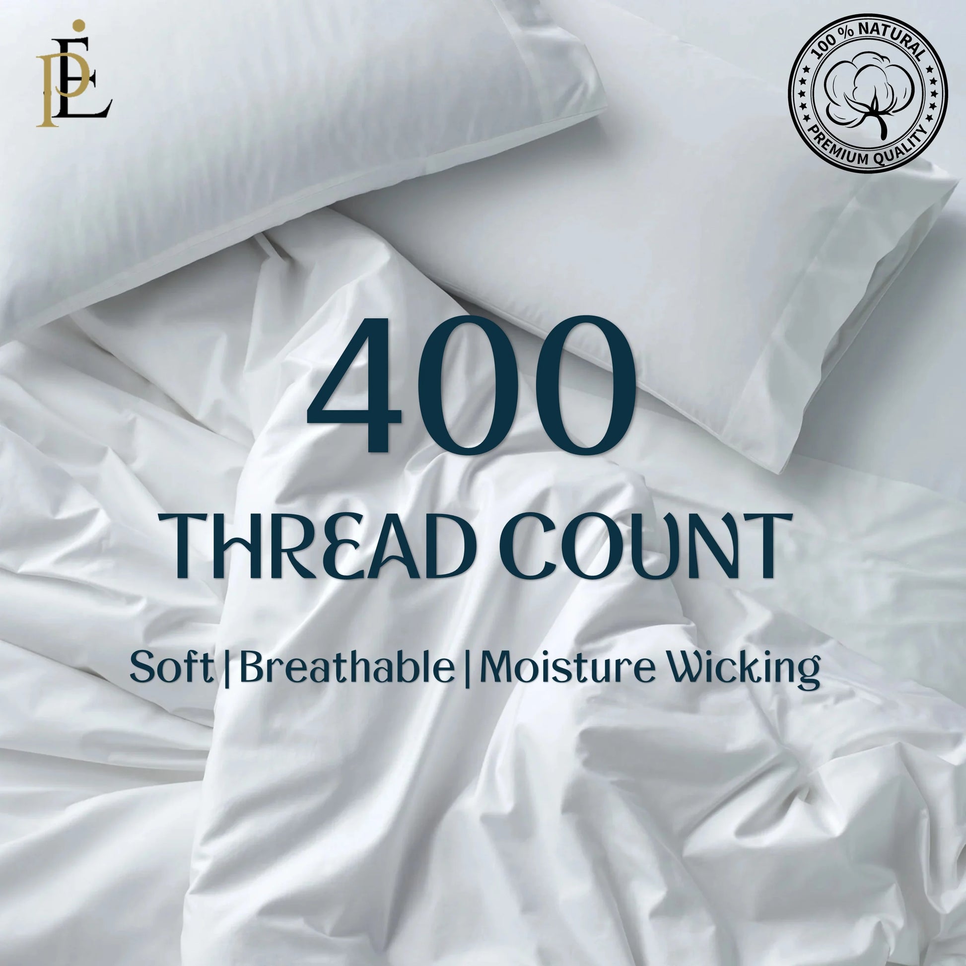 PRATYUX Split Queen 7-PC Bed Sheet Set (4-Pillowcases) 400-Thread Count 100% Egyptian Cotton Soft Breathable, 18" Deep Pockets - Black