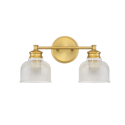 Trade Winds Addison 2-Light Bathroom Vanity Light in Matte Black