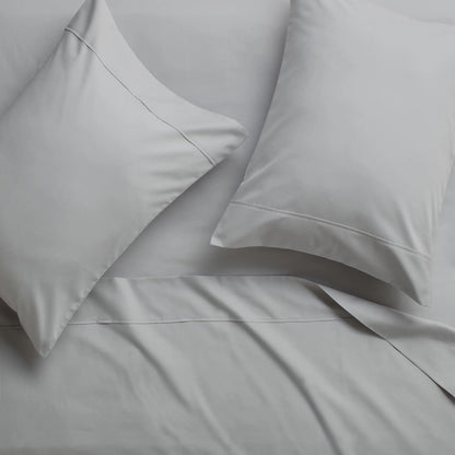 21-INCH EXTRA DEEP POCKETS -Twin XL Egyptian 700-TC Cotton 6-PC Sheet Set with 1 Fitted Sheet, 1 Oversized Flat Sheet 4 Pillowcases - Black