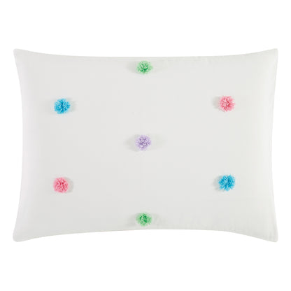 Mason & Mollie Pom Dots 6-piece Bedding Set