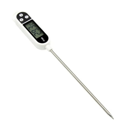 Visland Meat Thermometer - Instant Read Thermometer Digital Cooking Thermometer, Candy Thermometer with Super Long Probe for Kitchen BBQ Grill Smoker Meat Oil Milk Yogurt Temperature