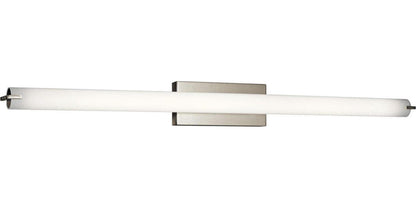 1 Light Linear Bath Vanity Approved For Damp Locations With Transitional Inspirations 4.75 Inches Tall By 49 Inches Wide Kichler Lighting 11151Niled