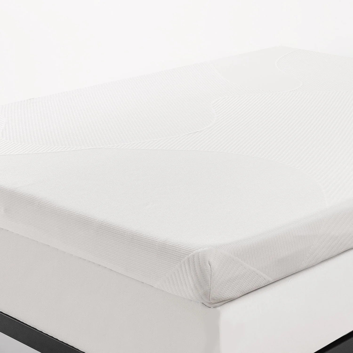 Zinus Spa Sensations 4" Memory Foam Mattress Topper with Theratouch, Queen