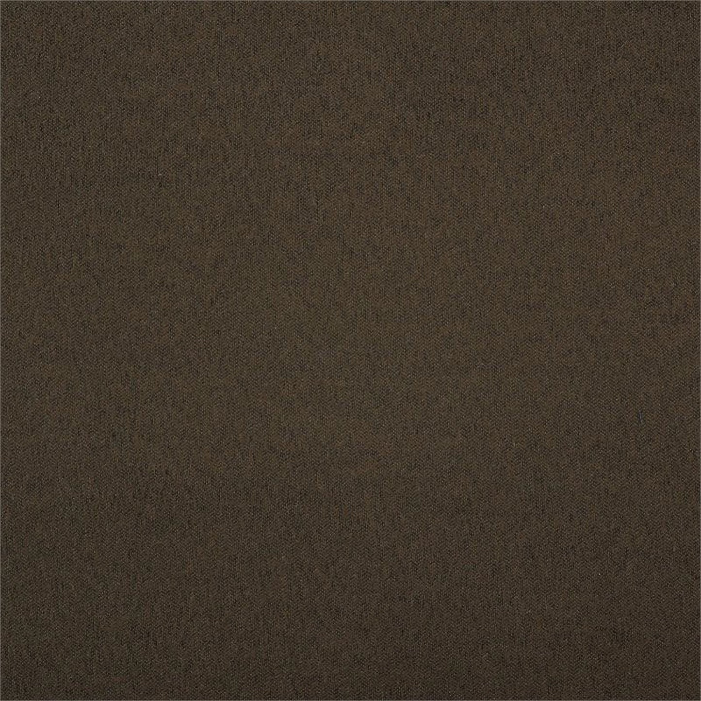 Pemberly Row Upholstered Storage Ottoman, Large Button Tufted Footrest for Living Room, Square Bench with Hidden Space for Blankets, Chocolate