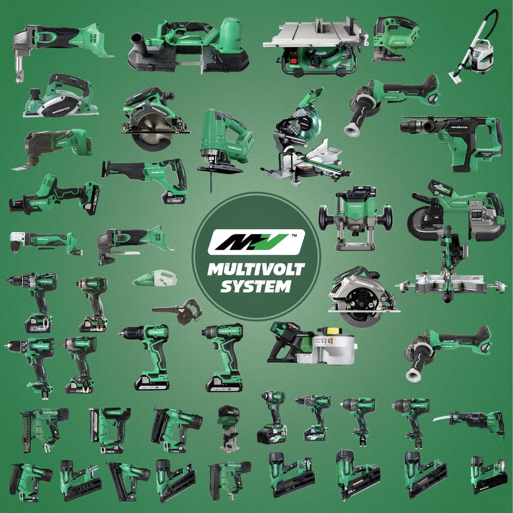 Metabo HPT 36V MultiVolt Cordless Metal Connector Nailer Kit | Accepts 1-1/2-Inch and 2-1/2-Inch Nails | Strap-Tite Probe Tip | NR3665DA