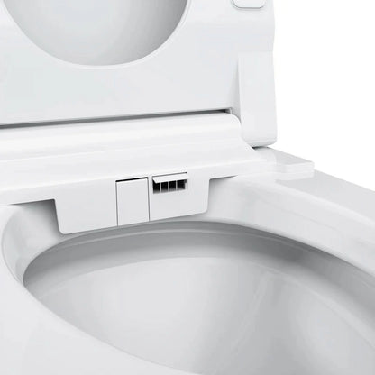 HOROW Smart Bidet Toilet 10'' Rough In with Auto open/close lid night light LED Display Off-Seat Flushing Heating Air Drying Warm Water