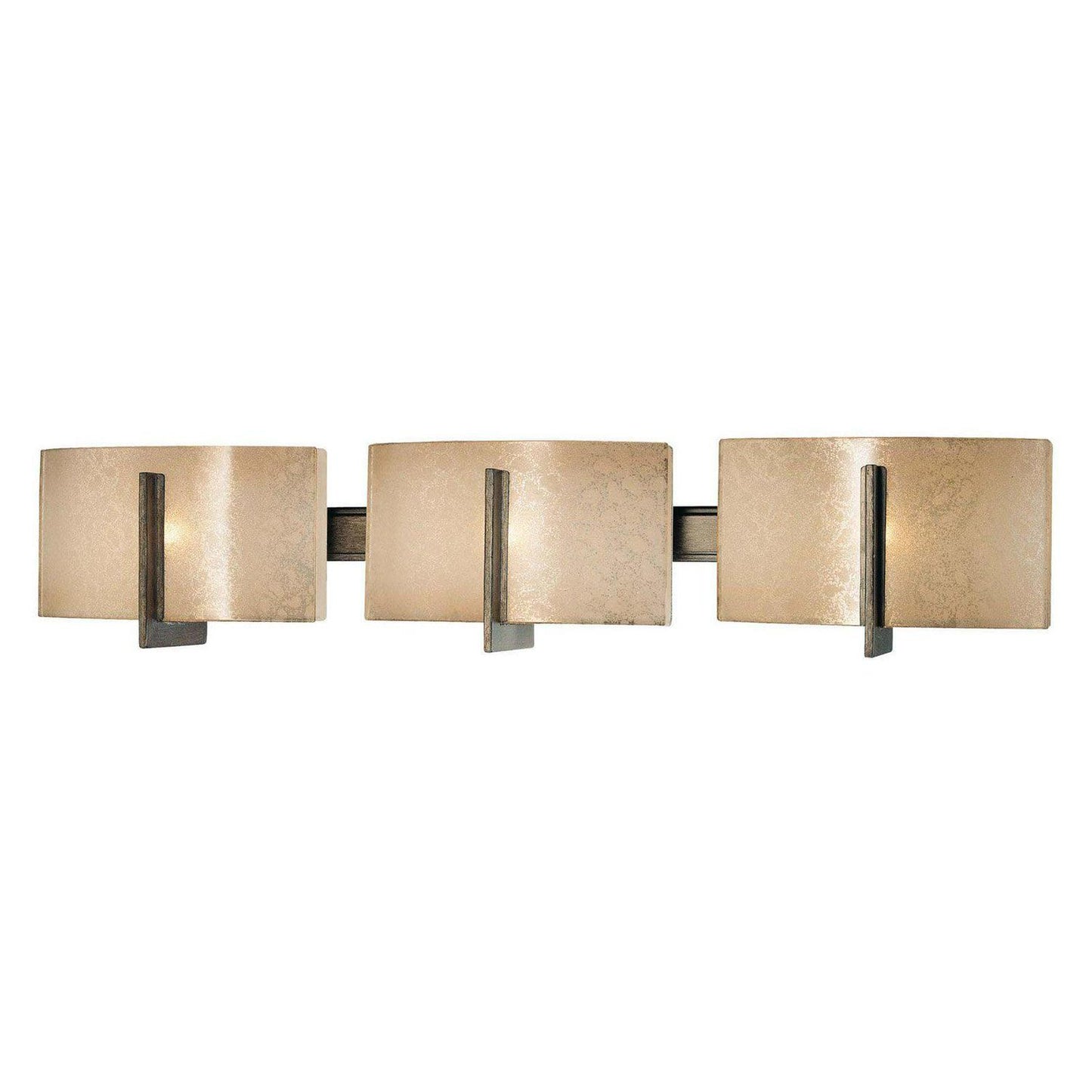 3 Light Bath Vanity Approved For Damp Locations In Contemporary Style 5.5 Inches Tall By 26.75 Inches Wide Minka Lavery 6393-77