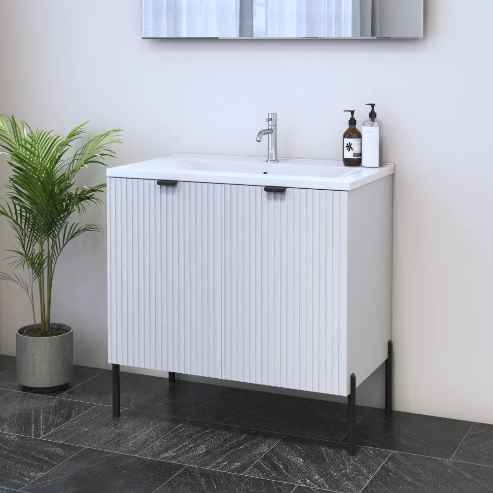 Nicole 2D 80 Floating Bathroom Vanity (32" Width)