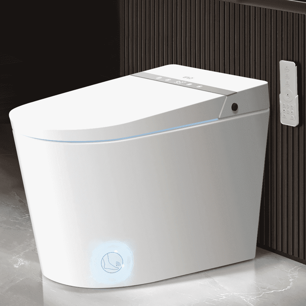 EPLO Smart Bidet Toilet, Auto Open/Close Lid, One-Piece Toilet Bidet Thankless, LED Display Elongated Toilet G20