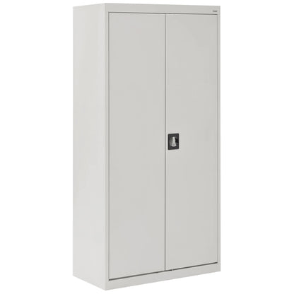 Elite Series Wardrobe Cabinet with Adjustable Shelf, 36"W x 24"D x 72"H, Dove Gray