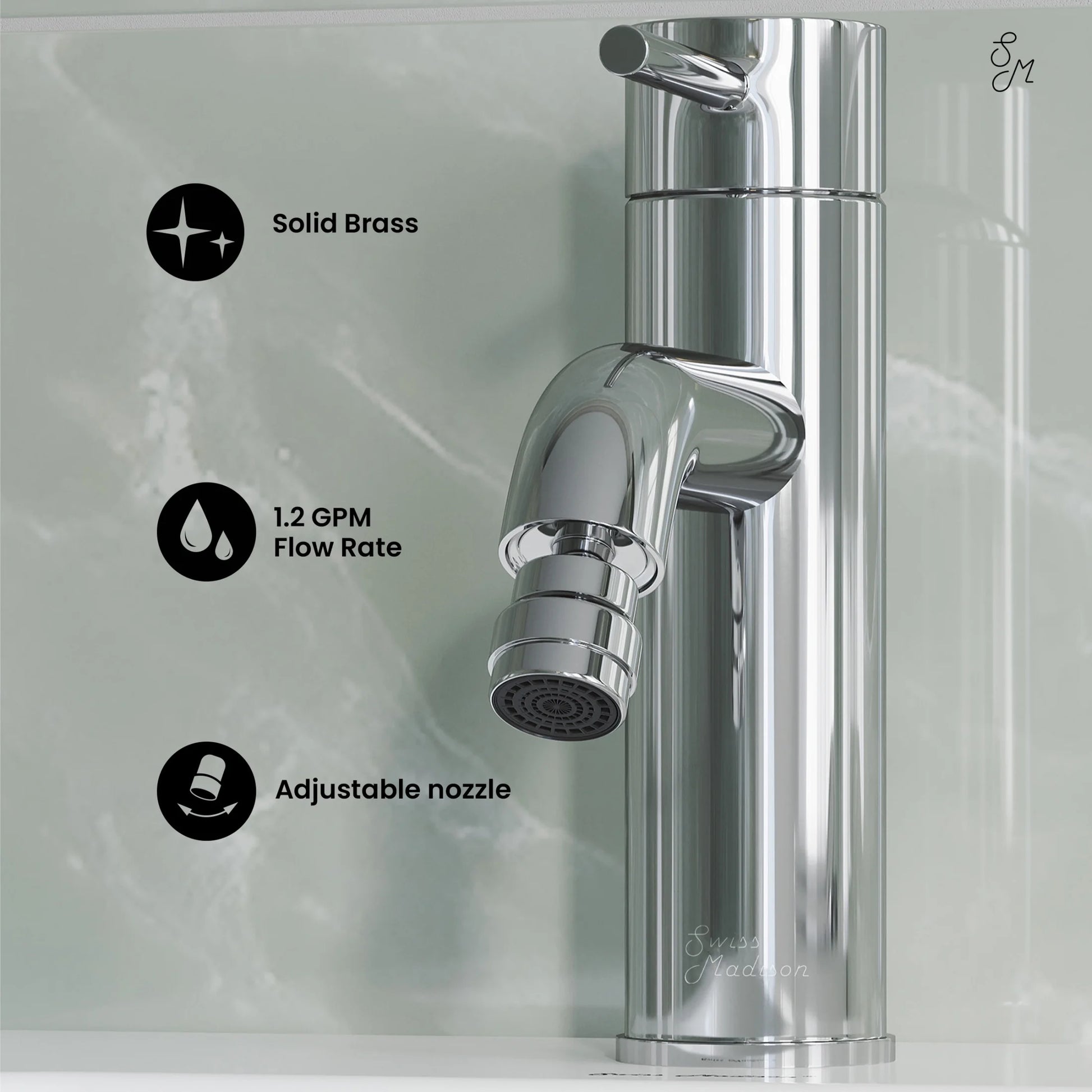 Ivy Bidet Faucet in Chrome