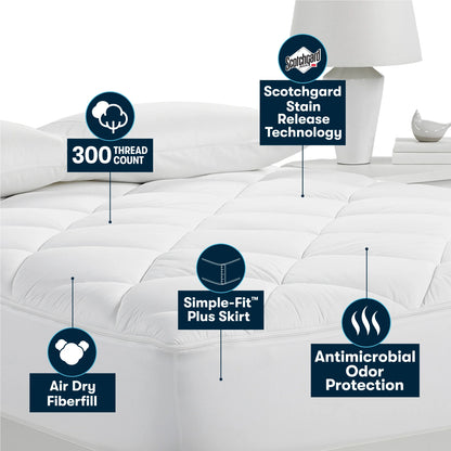 Serta Mattress Pads, King