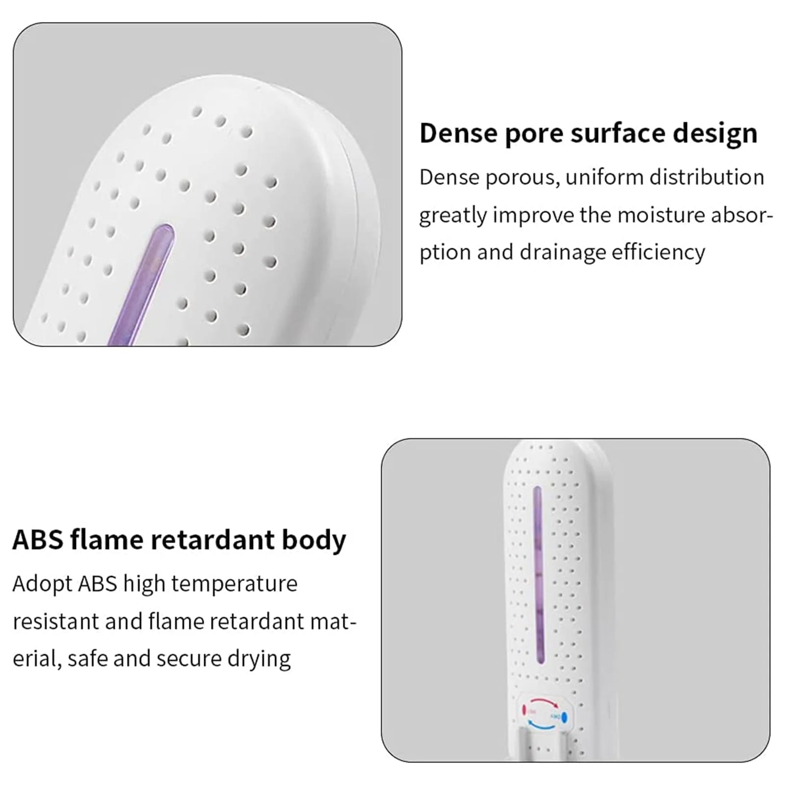 Mini Dehumidifier Rechargeable Cordless Renewable Moisture Absorber for Bathroom