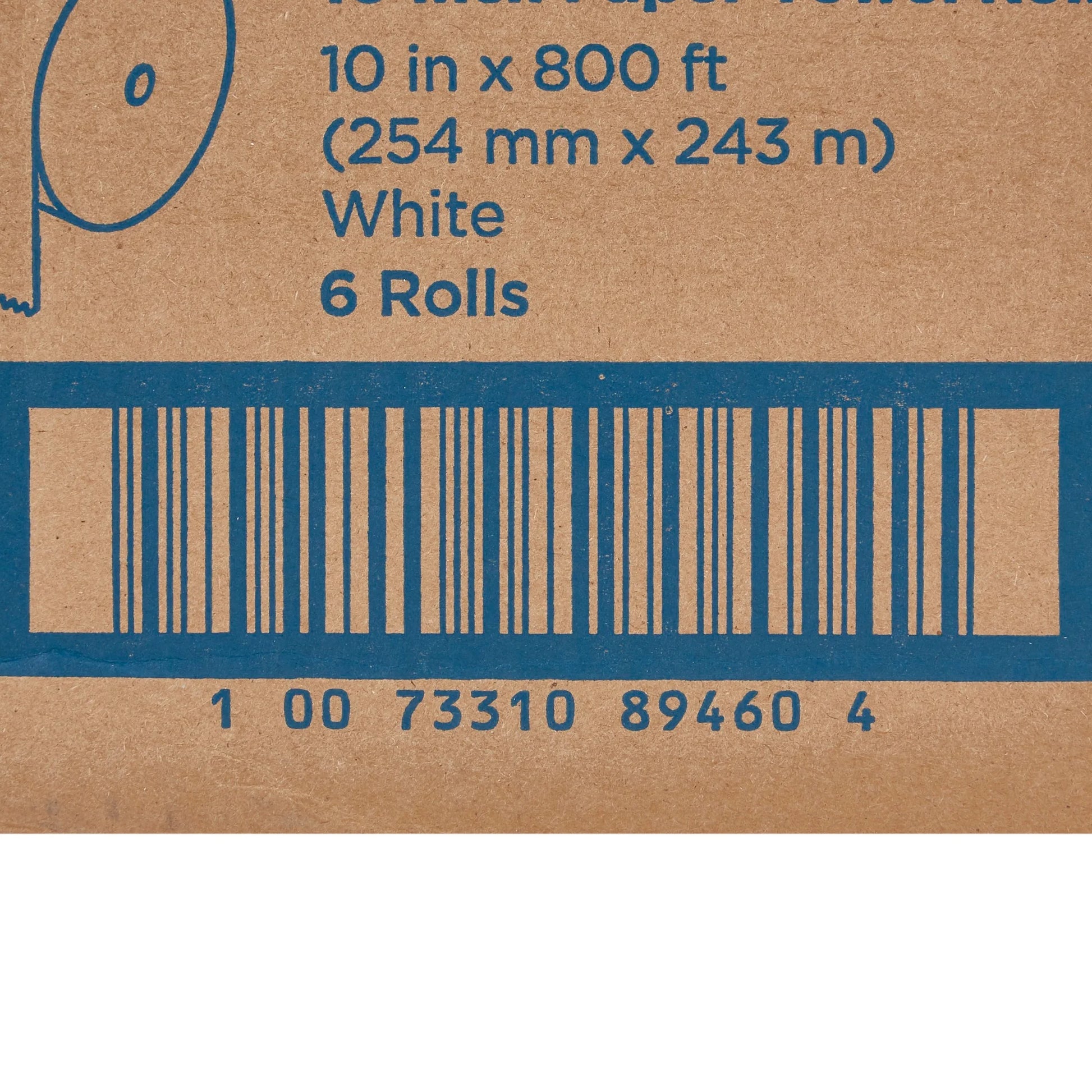enMotion Paper Towel - 10 Inches x 800 Feet, White, 6 Count
