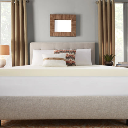 Sleep Studio 4" Breathable Memory Foam Mattress Topper, Full