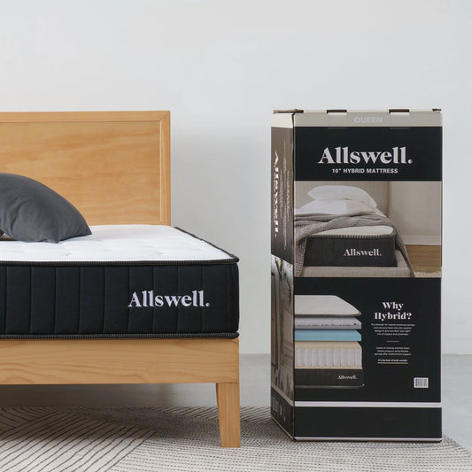 The Allswell 10" Hybrid Mattress in a Box with Gel Memory Foam, Queen