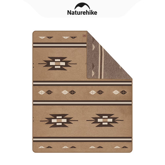 Naturehike, Wool Blanket, Multi-purpose Warm Wool Blanket, Oversized Skin-friendly Wool Throw, Wearable Soft and Warm Blanket, For Home/Camping/Travel