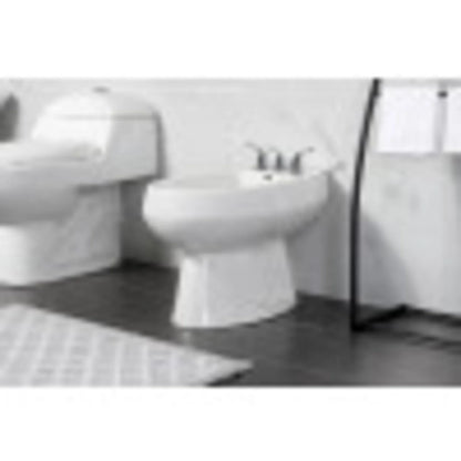Kingston Brass KB328YL Royale Three-Handle Bidet Faucet, Brushed Nickel