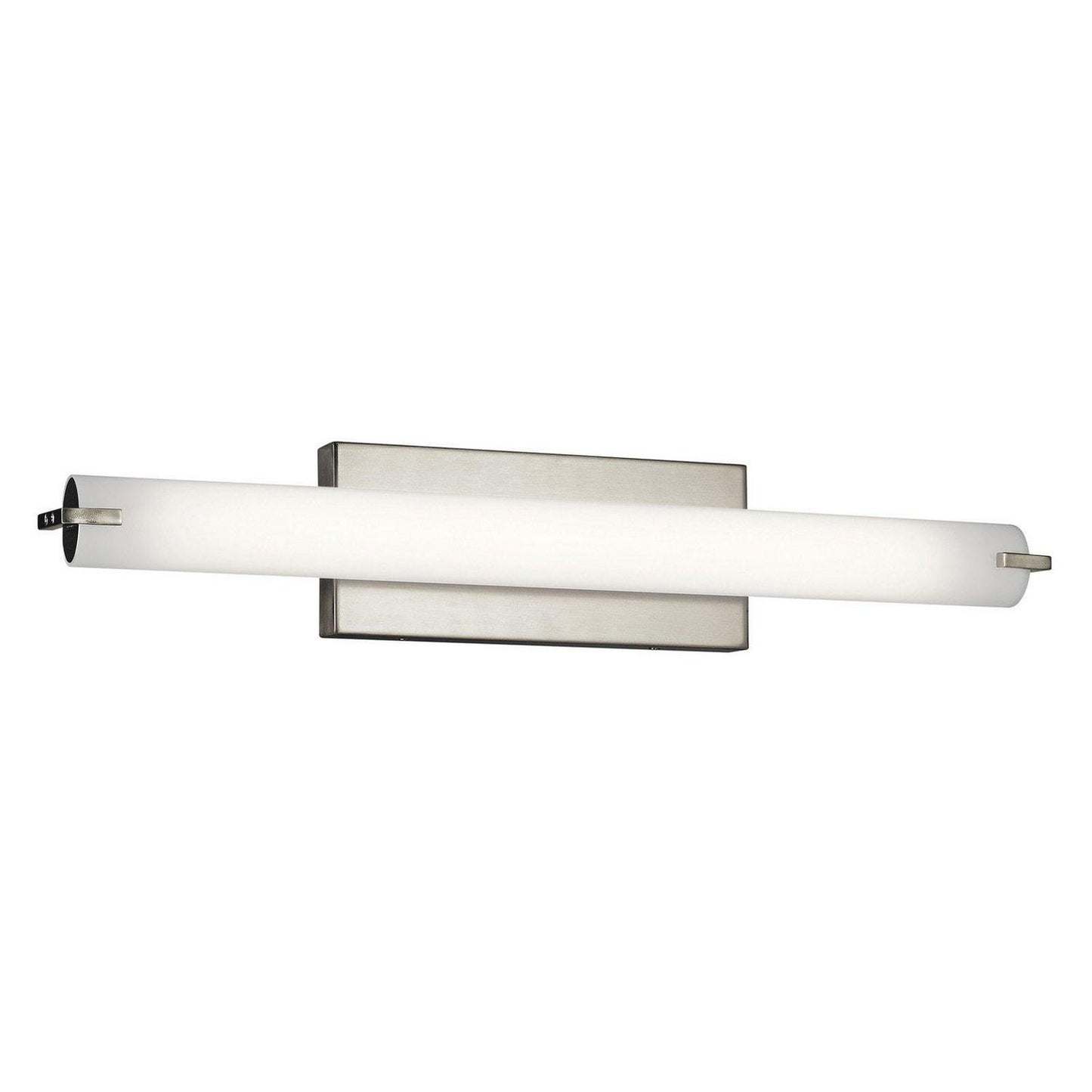 1 Light Linear Bath Vanity Approved For Damp Locations With Transitional Inspirations 4.75 Inches Tall By 49 Inches Wide Kichler Lighting 11151Niled
