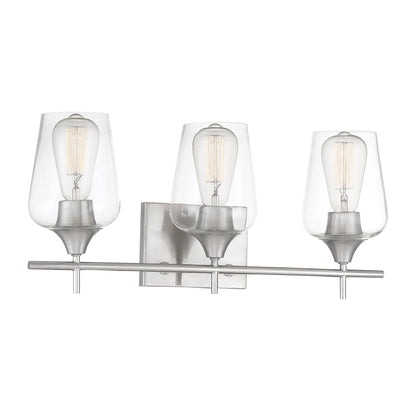 Elegant Octave Bathroom Vanity Light