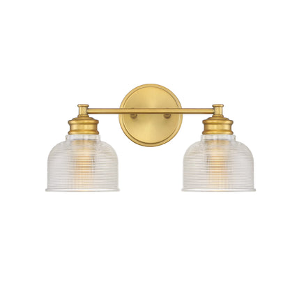 Trade Winds Addison 2-Light Bathroom Vanity Light in Matte Black