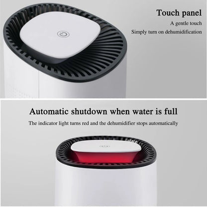 Kayannuo Back to School Clearance Portable Mini Dehumidifier For Home Ultra Quiet Auto Shutoff Dehumidifier For Closet Wardrobe Bedroom Kitchen Basement