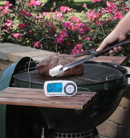 Taylor Probe Thermometer And Timer With Wireless Remote 32 Deg F To 450 Deg F 200ft.