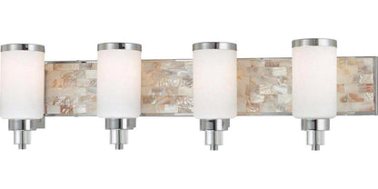 4 Light Contemporary Bath Vanity In Contemporary Style 8.25 Inches Tall By 34 Inches Wide Minka Lavery 3244-77