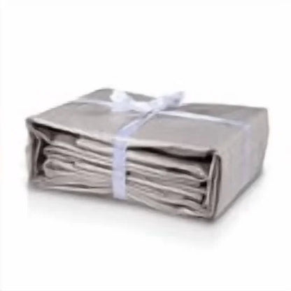 Delilah Home 100% Organic Cotton Bed Sheets, White, Twin