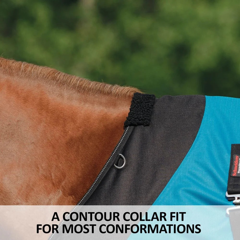 STORM SHIELD Classic II Medium Horse Turnout Blanket | Color Royal | Size 74