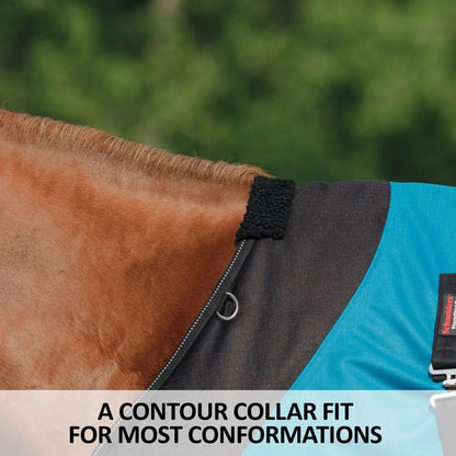 STORM SHIELD Classic II Medium Horse Turnout Blanket | Color Royal | Size 74