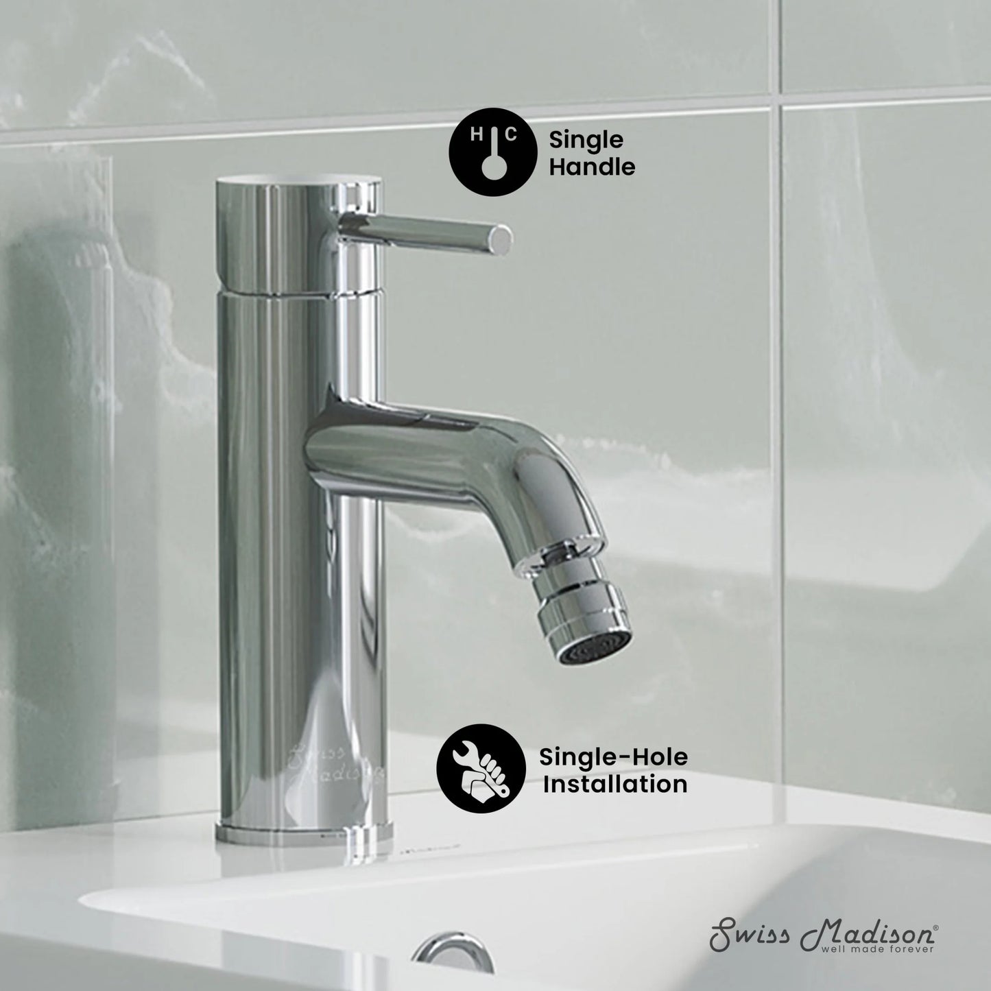 Ivy Bidet Faucet in Chrome