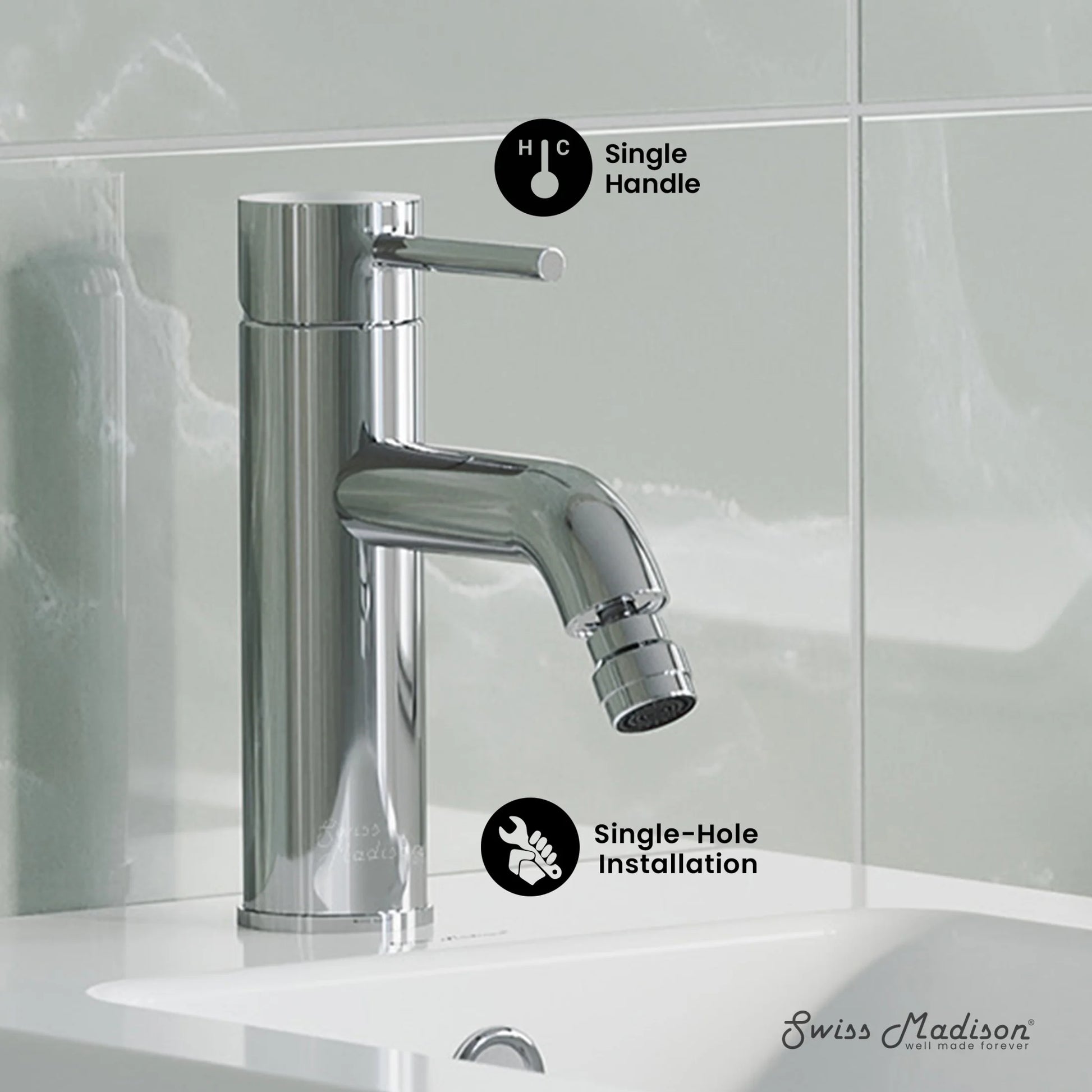 Ivy Bidet Faucet in Chrome