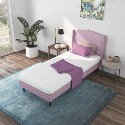NapQueen Rainbow 5" Memory Foam Twin Mattress, White